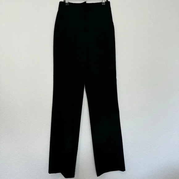 A.L.C Pants Straight Leg Black Size 4 High Rise Old Money - Picture 2 of 12